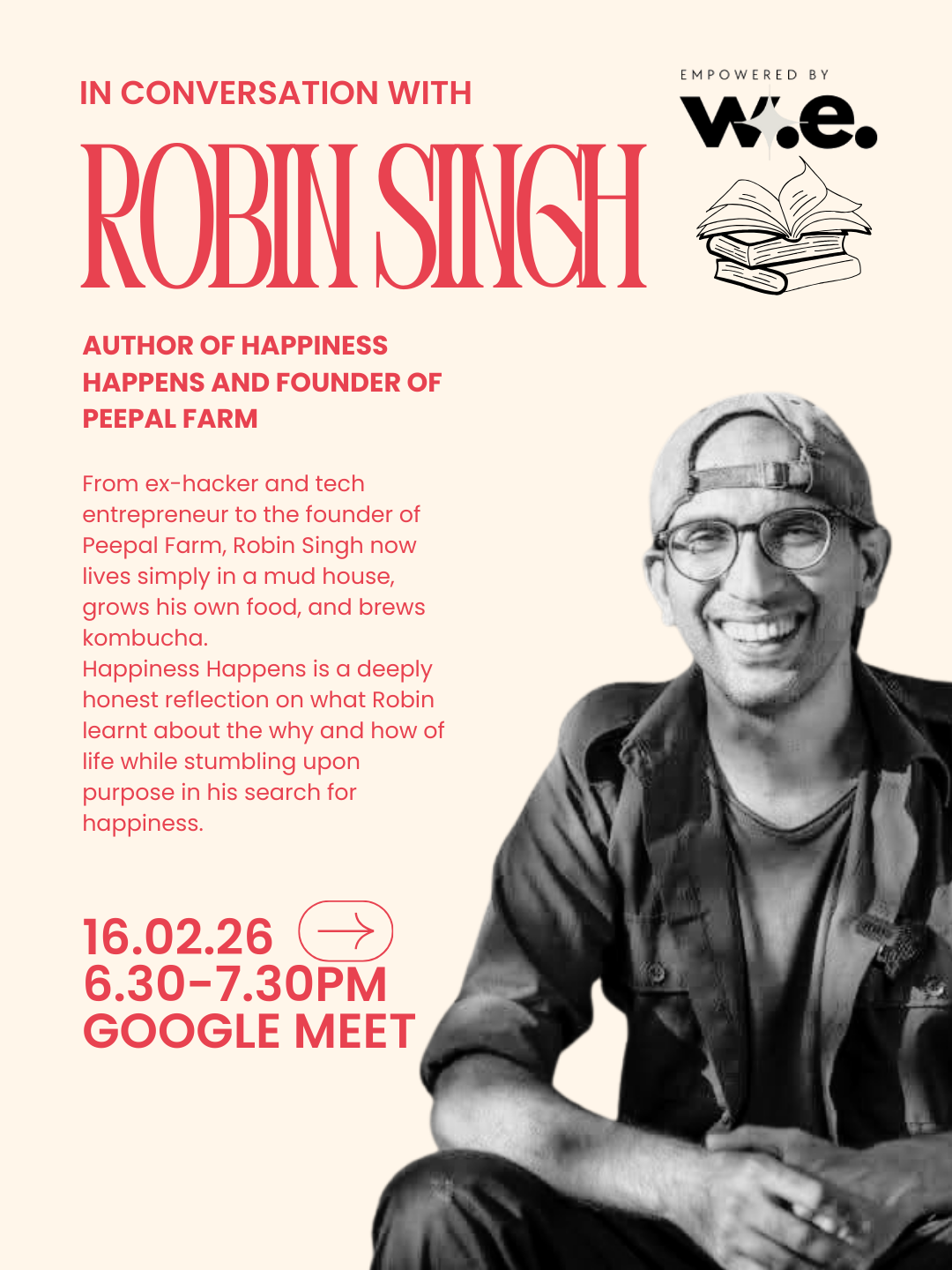ONLINE | WE Book Club with Robin Singh 